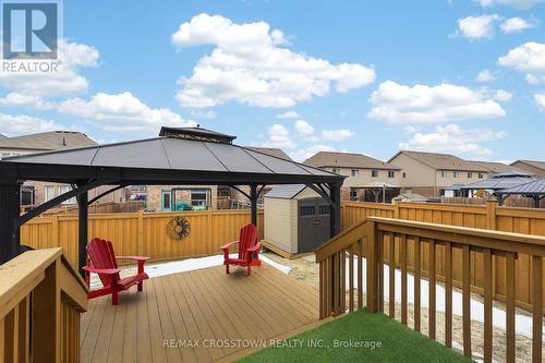 30 Hutton Crescent, Essa, ON - Outdoor With Deck Patio Veranda