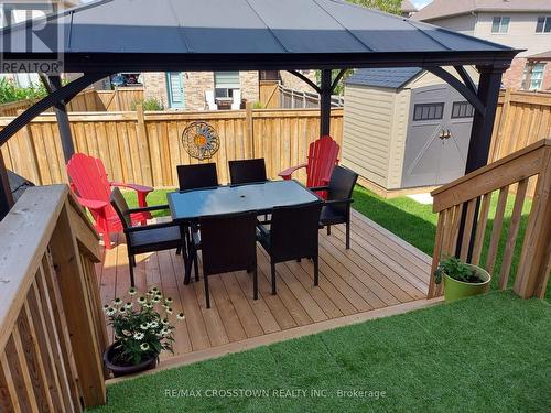 30 Hutton Crescent, Essa, ON - Outdoor With Deck Patio Veranda With Exterior