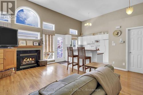 5 Maple Park Private, Ottawa, ON - Indoor Photo Showing Living Room With Fireplace