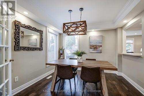 18 Desantis Court, Hamilton, ON - Indoor Photo Showing Dining Room