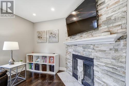 18 Desantis Court, Hamilton, ON - Indoor With Fireplace