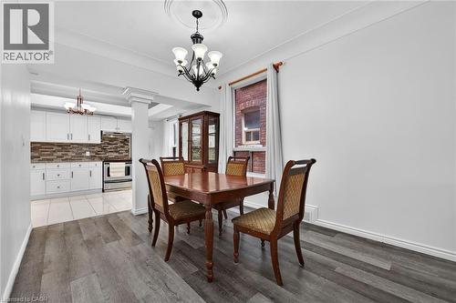 96 Wentworth Street N, Hamilton, ON - Indoor Photo Showing Dining Room