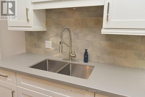 56 Kinrade Avenue, Hamilton, ON - Indoor Photo Showing Kitchen With Double Sink