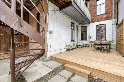 Cour - 4017 Rue De Mentana, Montréal (Le Plateau-Mont-Royal), QC - Outdoor With Exterior