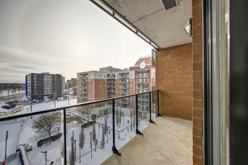 Balcony - 606-5715 Rue Jean-Talon E., Montréal (Saint-Léonard), QC - Outdoor With View With Exterior