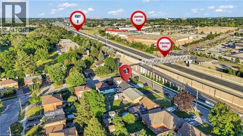 Aerial view of property and surrounding area - 84 Avalon Place, Kitchener, ON - Outdoor With View
