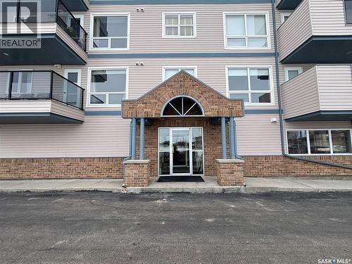 302 333 Morrison Drive, Yorkton, SK - Outdoor With Balcony With Facade