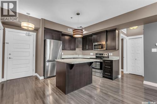 111 419 Nelson Road, Saskatoon, SK - Indoor Photo Showing Kitchen With Upgraded Kitchen
