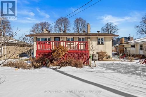 808 Nicholson Avenue, Ottawa, ON - Outdoor With Deck Patio Veranda
