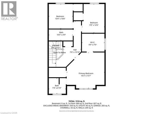Second Floor - 86 Fairgrounds Drive, Binbrook, ON - Other