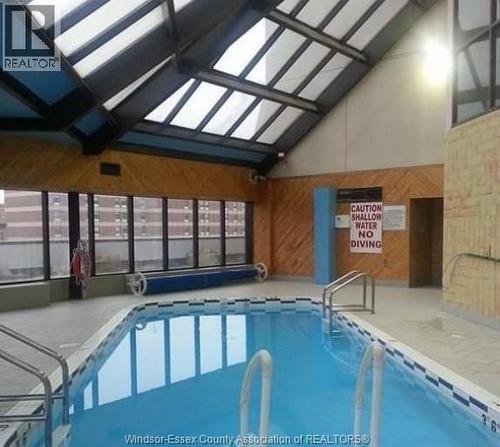 150 Park Unit# 908, Windsor, ON - Indoor Photo Showing Other Room With In Ground Pool