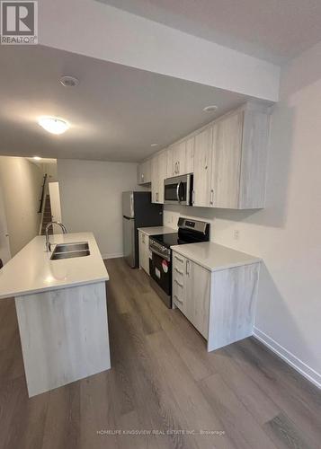 82 Ziibi Way, Clarington, ON - Indoor Photo Showing Kitchen With Stainless Steel Kitchen With Double Sink