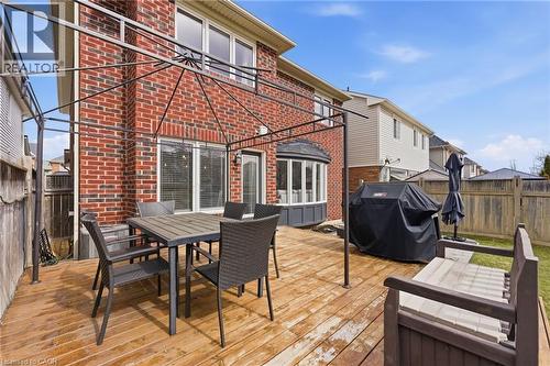 910 Vickerman Way, Milton, ON - Outdoor With Deck Patio Veranda With Exterior
