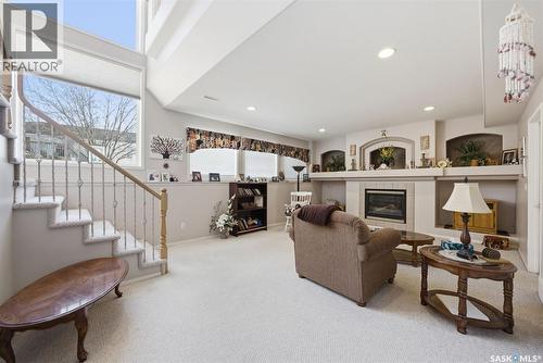 707 Bayview Close, Saskatoon, SK - Indoor With Fireplace
