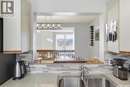 14 455 Pinehouse Drive, Saskatoon, SK - Indoor Photo Showing Kitchen With Double Sink
