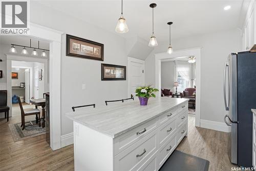 205 3Rd Avenue, Harris, SK - Indoor Photo Showing Kitchen With Upgraded Kitchen