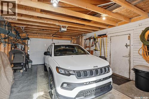 205 3Rd Avenue, Harris, SK - Indoor Photo Showing Garage