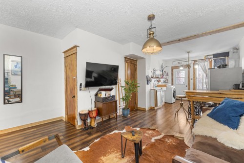 Living Room - 7506 Av. Casgrain, Montréal (Villeray/Saint-Michel/Parc-Extension), QC - Indoor Photo Showing Living Room