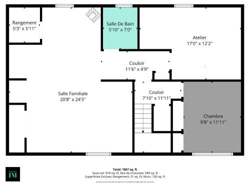 Plan (croquis) - 217 Rue Tassé, Saint-Eustache, QC - Other