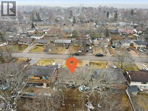 Aerial view of property and surrounding area featuring nearby suburban area - 16 Stephen Street, Cambridge, ON - Outdoor With View