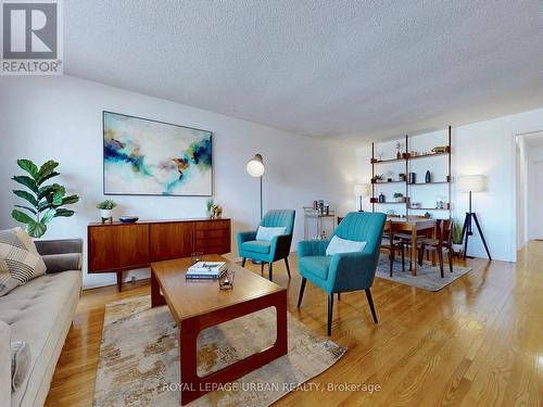 Living Room & Dining Room - 733 Consort Crescent, Mississauga, ON - Indoor Photo Showing Living Room