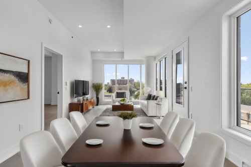 Living Room - 105-2030 Rue Lucien-Thimens, Montréal (Saint-Laurent), QC - Indoor Photo Showing Dining Room