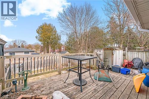 515 Strasburg Road, Kitchener, ON - Outdoor With Deck Patio Veranda