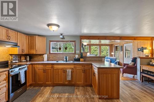 79629 Watson Drive, Central Huron (Goderich), ON - Indoor Photo Showing Kitchen With Double Sink