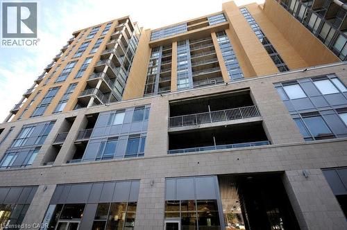View of apartment building / complex - 191 King Street S Unit# 712, Waterloo, ON - Outdoor With Balcony