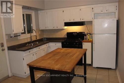 29 Oxford Street, Hamilton, ON - Indoor Photo Showing Kitchen With Double Sink