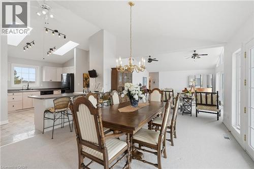 648 Front Road, St. Williams, ON - Indoor Photo Showing Dining Room