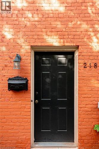 Property entrance - 218 Bay Street S, Hamilton, ON 