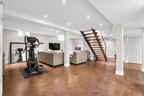 21 Bushberry Road, Brampton, ON - Indoor Photo Showing Gym Room