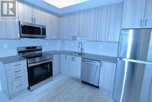 2411 - 1435 Celebration Drive, Pickering, ON - Indoor Photo Showing Kitchen With Stainless Steel Kitchen