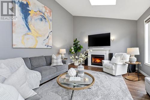 20 Cottonwood Crescent, Cambridge, ON - Indoor Photo Showing Living Room With Fireplace