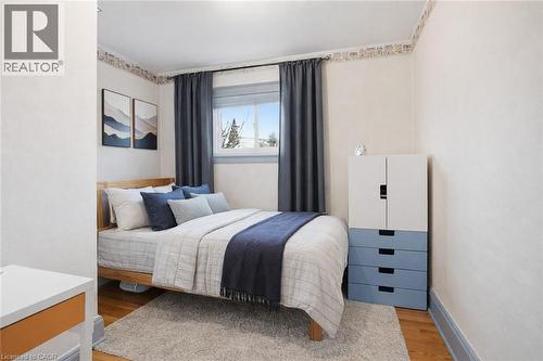 Virtually Staged - 88 Cline Avenue N, Hamilton, ON - Indoor Photo Showing Bedroom