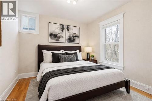 Virtually Staged - 88 Cline Avenue N, Hamilton, ON - Indoor Photo Showing Bedroom