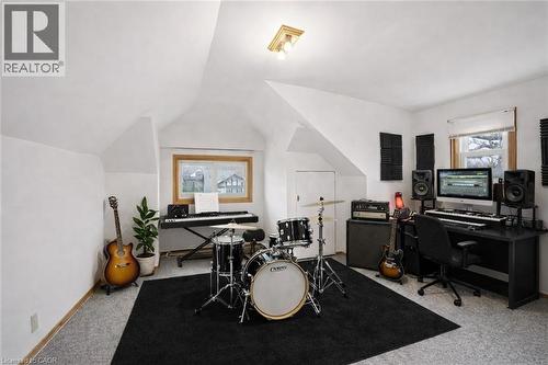 Virtually Staged - 88 Cline Avenue N, Hamilton, ON - Indoor Photo Showing Office