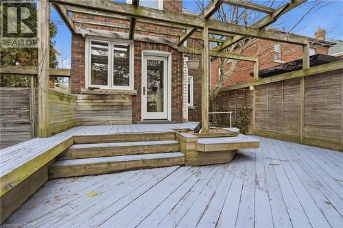 88 Cline Avenue N, Hamilton, ON - Outdoor With Deck Patio Veranda