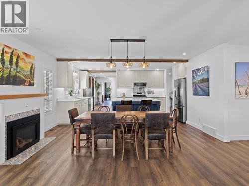 7207 Tucelnuit Drive, Oliver, BC - Indoor Photo Showing Other Room With Fireplace