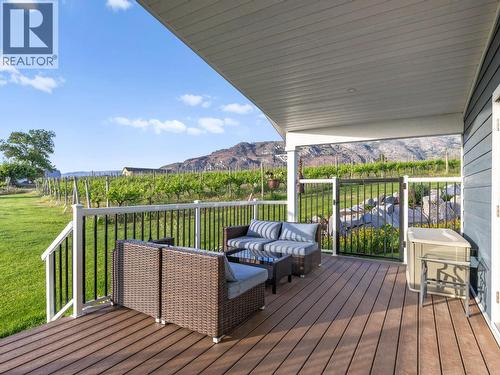 7207 Tucelnuit Drive, Oliver, BC - Outdoor With Deck Patio Veranda With Exterior