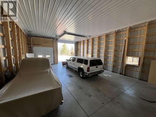 4 Reserve Road, Fort Nelson, BC - Indoor Photo Showing Garage