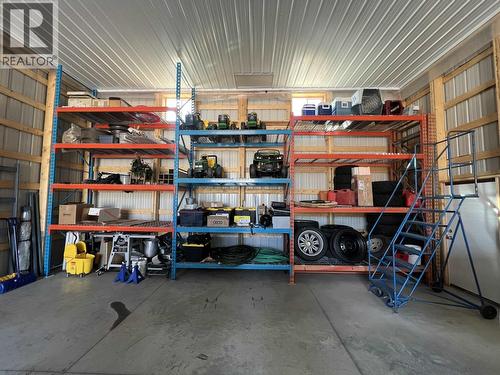 4 Reserve Road, Fort Nelson, BC - Indoor Photo Showing Garage