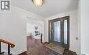 Entryway with baseboards and dark stone finish floors - 1550 Woodeden Drive, Mississauga, ON  - Indoor Photo Showing Other Room 