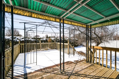 Balcon - 6350 Rue Bourget, Brossard, QC - Outdoor With Deck Patio Veranda With Exterior