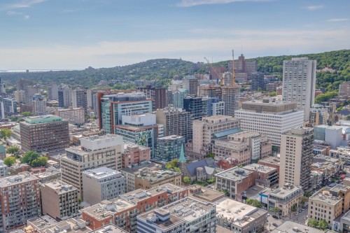 View - 3307-1155 Rue De La Montagne, Montréal (Ville-Marie), QC - Outdoor With Deck Patio Veranda With View