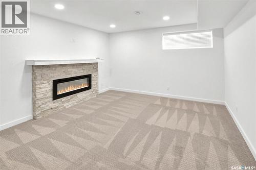 104 Forsey Avenue, Saskatoon, SK - Indoor With Fireplace