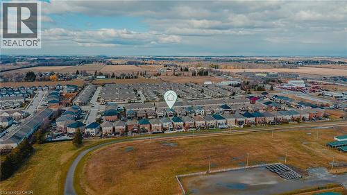 Aerial view of residential area - 100 Garinger Crescent, Binbrook, ON - Outdoor With View