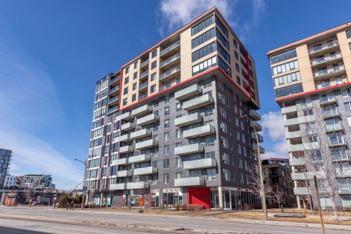 Front of Structure - 602-4293 Rue Jean-Talon O., Montréal (Côte-Des-Neiges/Notre-Dame-De-Grâce), QC - Outdoor With Balcony With Facade