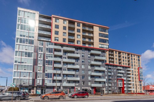 Front of Structure - 602-4293 Rue Jean-Talon O., Montréal (Côte-Des-Neiges/Notre-Dame-De-Grâce), QC - Outdoor With Balcony With Facade